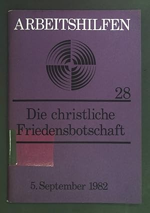 Immagine del venditore per Gerechtigkeit schafft Frieden. - in: Die christliche Friedensbotschaft. Arbeitshilfen 28. venduto da books4less (Versandantiquariat Petra Gros GmbH & Co. KG)