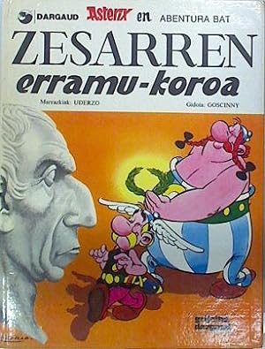Imagen del vendedor de Asterix Zesarren Erramu Koroa (Los Laureles Del Cesar) a la venta por Almacen de los Libros Olvidados