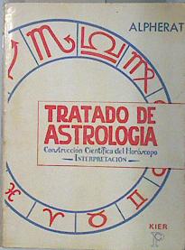 Seller image for Tratado de astrologa for sale by Almacen de los Libros Olvidados