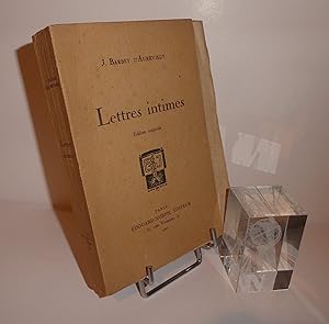 Image du vendeur pour Lettres Intimes. dition Originale. Paris. douard-Joseph diteur. 1921. mis en vente par Mesnard - Comptoir du Livre Ancien