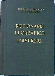 Imagen del vendedor de Diccionario Geogrfico Universal a la venta por Almacen de los Libros Olvidados