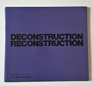 Imagen del vendedor de Deconstruction Reconstruction a la venta por Il Leviatano