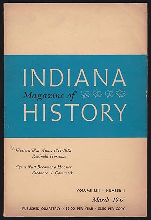 Seller image for Indiana Magazine of History (Volume LIII; Number 1; March 1957) for sale by JNBookseller