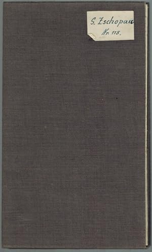 Section Zschopau. No. 115. Umdruckausgabe. Einzelne Nachträge 1912.