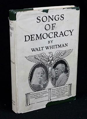 Bild des Verkufers fr Songs of Democracy (First Edition) zum Verkauf von LaCelle Rare Books