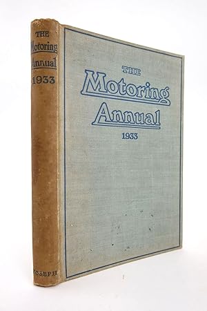 Bild des Verkufers fr THE MOTORING ANNUAL 1933 zum Verkauf von Stella & Rose's Books, PBFA
