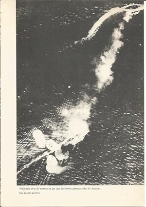 Imagen del vendedor de LAMINA 24670: Fotografia aerea del bombardeo japones sobre el Repulse a la venta por EL BOLETIN