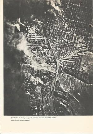 Imagen del vendedor de LAMINA 24671: Bombardeo de Stalingrado en 1942 a la venta por EL BOLETIN