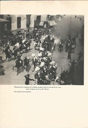 Imagen del vendedor de LAMINA 24636: Bomba contra Alfonso XII en Madrid a la venta por EL BOLETIN
