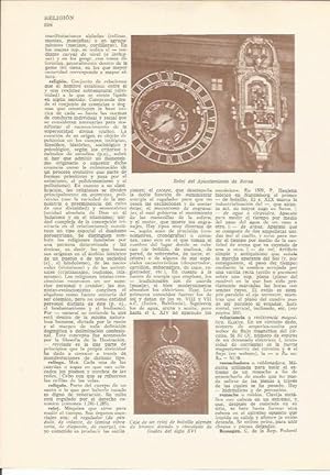 Seller image for LAMINA 24797: Reloj del Ayuntamiento de Berna for sale by EL BOLETIN