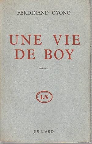 Image du vendeur pour Une vie de boy, mis en vente par L'Odeur du Book