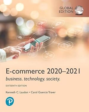 Immagine del venditore per E-commerce 2020-2021: Business, Technology and Society, Global Edition (Paperback) venduto da Grand Eagle Retail