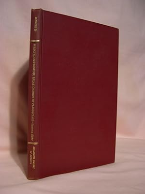 Imagen del vendedor de SELECTED PETROGENIC RELATIONSHIPS OF PLAGOCLASE; SOCIETY MEMOIR 52, JANUARY 15, 1953 a la venta por Robert Gavora, Fine & Rare Books, ABAA