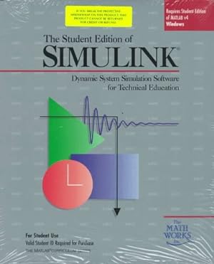 Imagen del vendedor de The Student Edition of Simulink: Dynamic System Simulation Software For Technical Education (Windows Disk) a la venta por Libro Co. Italia Srl