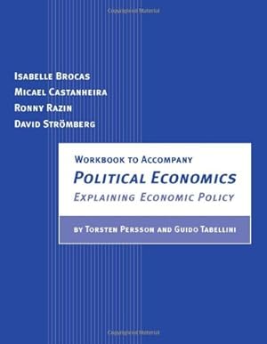 Immagine del venditore per Workbook to Accompany Political Economics by Brocas, Isabelle, Castanheira, Micael, Razin, Ronny, Strömberg, David [Paperback ] venduto da booksXpress