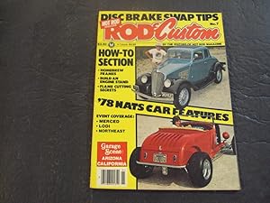 Hot Rod Magazine Rod And Custom #7 How To Section
