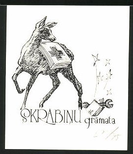 Seller image for Exlibris Skarbinu Gramata, Reh mit Dokumenten for sale by Bartko-Reher