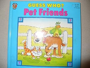 Imagen del vendedor de Guess Who? Pet Friends a la venta por Thomas F. Pesce'