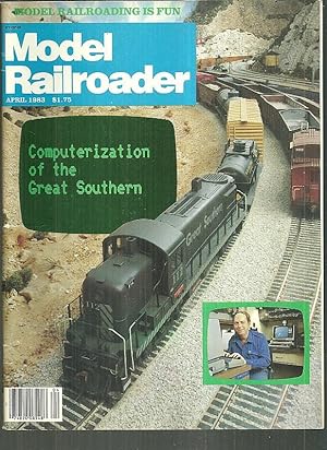 Immagine del venditore per MODEL RAILROADER MAGAZINE APRIL 1983 venduto da Gibson's Books