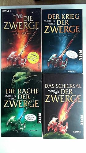 Die Zwerge 4 Bände (von 5), Titel: Die Zwerge; Der Krieg der Zwerge; Die Rache der Zwerge; Das Sc...