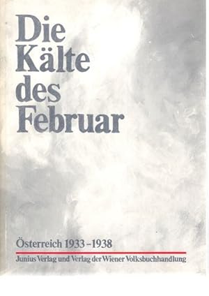 Die Kälte des Februar : Österreich 1933-1938.