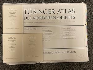 Tübinger Atlas des Vorderen Orients (3 Registerbände und ca. 300 Karten). Register zu den Karten ...
