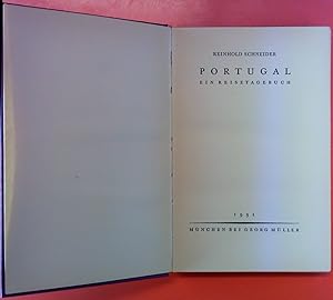 Bild des Verkufers fr PORTUGAL Ein Reisetagebuch zum Verkauf von biblion2