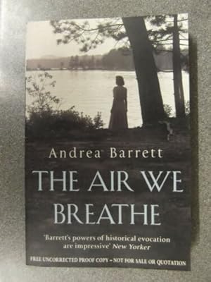 Seller image for THE AIR WE BREATHE for sale by Happyfish Books