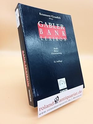 Seller image for Gabler Banklexikon, 1 CD-ROM Fr Windows 9x/98/2000/NT 4 SP 3 oder hher. ber 7500 Stichwrter for sale by Roland Antiquariat UG haftungsbeschrnkt