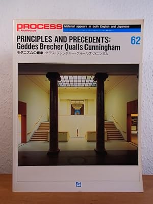 Image du vendeur pour Process Architecture No. 62. Principles and Precedents: Geddes Brecher Qualls Cunningham [English - Japanese] mis en vente par Antiquariat Weber