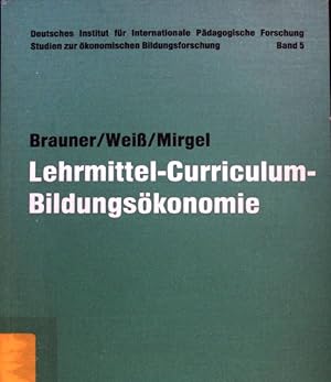 Imagen del vendedor de Lehrmittel-Curriculum-Bildungskonomie; Zum Problem der schulischen Ausstattung mit Lehr- und Lernmitteln fr den Physikunterricht; Studien zur konomischen Bildungsforschung; Band 5; a la venta por books4less (Versandantiquariat Petra Gros GmbH & Co. KG)