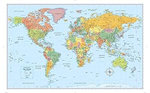 Rand McNally Signature World Wall Map - Laminated: Rand McNally
