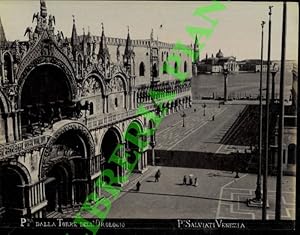 Venezia. Chiesa S. Marco, Panorama dalla Torre dell'Orologio, Porta del Palazzo Ducale o della Ca...