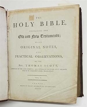 The Holy Bible (1792, Vol. 1: Old Testament, Genesis - Samuel II)