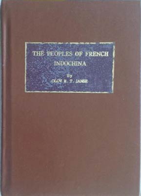 Seller image for Peoples of French Indochina, The for sale by SEATE BOOKS