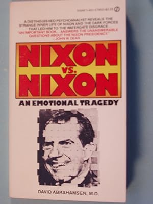 Imagen del vendedor de Nixon vs. Nixon Am Emotional Tragedy a la venta por PB&J Book Shop