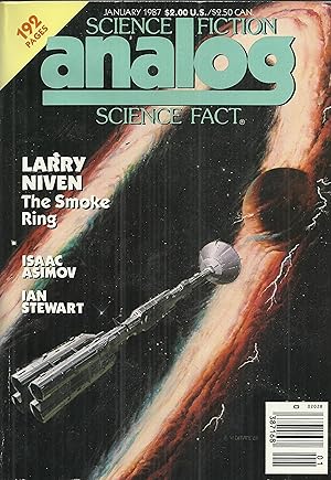 Seller image for Analog Science Fiction/Science Fact: January, 1987 (The Smoke Ring) for sale by Sierra Sales