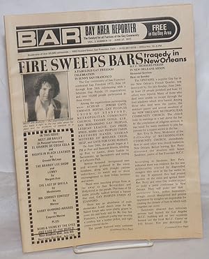 Imagen del vendedor de B.A.R. Bay Area Reporter: the catalyst for all factions of the gay community; vol. 3, #13, June 27, 1973: Fire Sweeps Bars; New Orleans Tragedy & Gay Freedom Day report a la venta por Bolerium Books Inc.