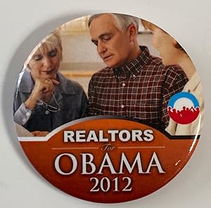 Realtors for Obama 2012 [pinback button]