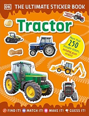 Image du vendeur pour The Ultimate Sticker Book Tractor by DK [Paperback ] mis en vente par booksXpress