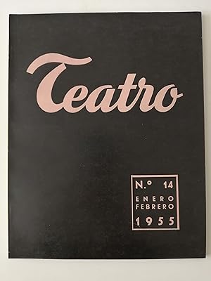 Imagen del vendedor de Teatro : revista internacional de la escena. Nmero 14, enero-febrero 1955 a la venta por Perolibros S.L.