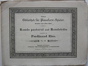 Immagine del venditore per Rondo pastoral und Rondoletto. Op. 54 venduto da Antiquariat Werner Steinbei