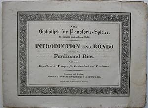 Immagine del venditore per Introduction und Rondo. Op. 161. venduto da Antiquariat Werner Steinbei