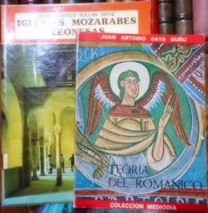 Imagen del vendedor de TEORA DEL ROMNICO + IGLESIAS MOZRABES LEONESAS (2 libros) a la venta por Libros Dickens