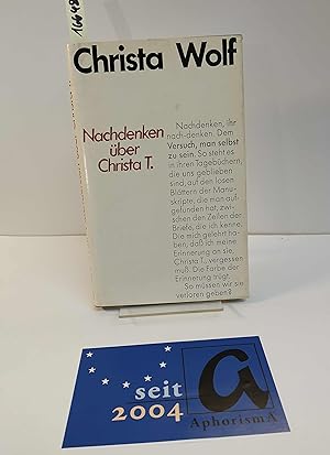 Seller image for Nachdenken ber Christa T.,. for sale by AphorismA gGmbH