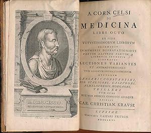 Aur. Corn. Celsi de medicina libri octo cum notis integris Joannis Caesarii, Roberti Constantini,...