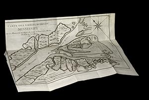Bild des Verkufers fr Carte des embouchures du Mississipi. zum Verkauf von Babel Librairie