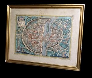 Imagen del vendedor de [Plan en couleurs de Paris]. a la venta por Babel Librairie