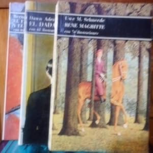 Imagen del vendedor de EL FAUVISMO Y EL EXPRESIONISMO con 62 ilustraciones en color + EL DADA Y EL SURREALISMO con 62 ilustraciones en color (CON SUBRAYADOS) + RENE MAGRITTE con 76 ilustraciones (3 libros) a la venta por Libros Dickens