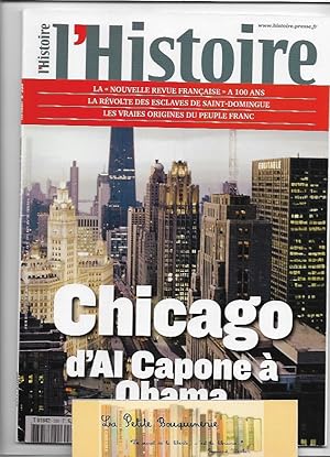 Image du vendeur pour L'histoire N 339: Chicago, d'Al Capone  Obama mis en vente par La Petite Bouquinerie